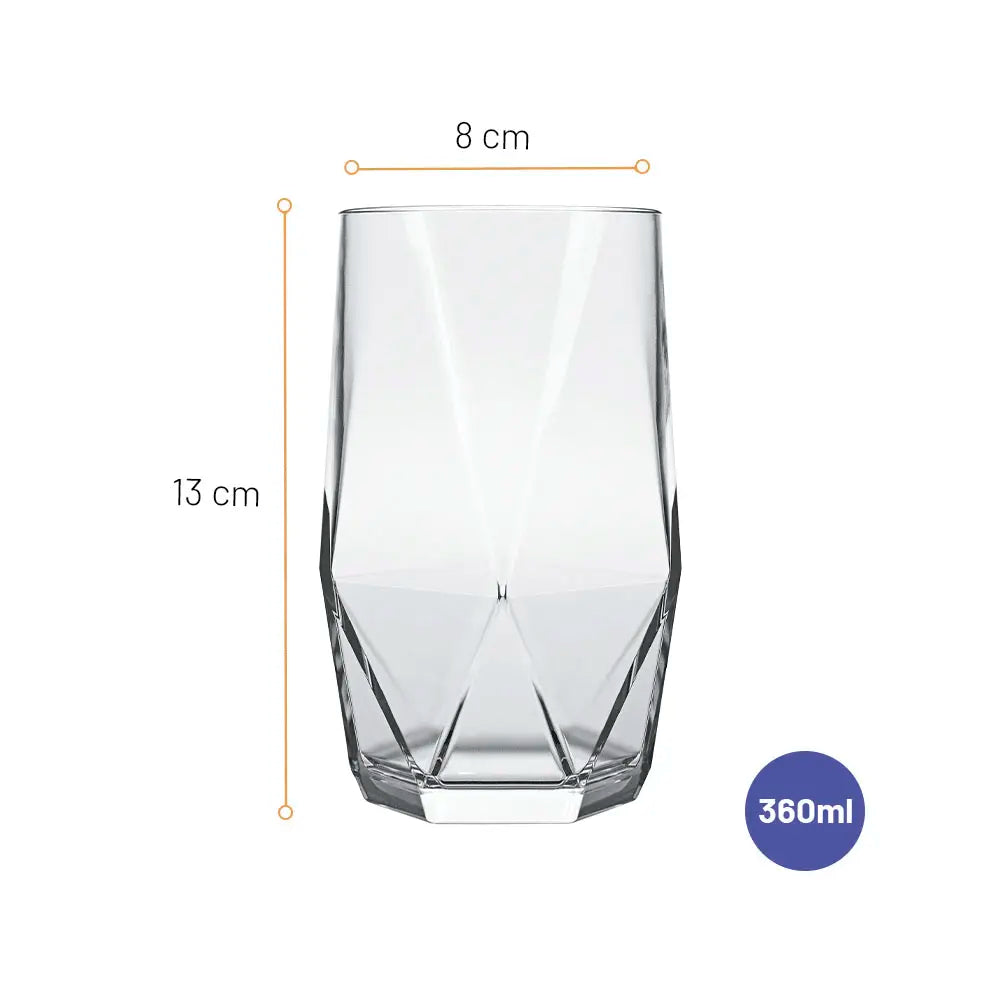 Copo Long Drink Topázio Nadir 360ml