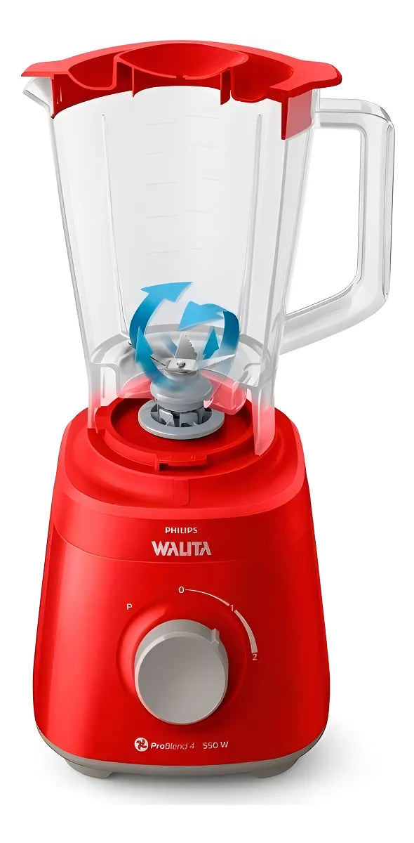 Liquidificador Daily Ri2110 Vermelho Philips Walita