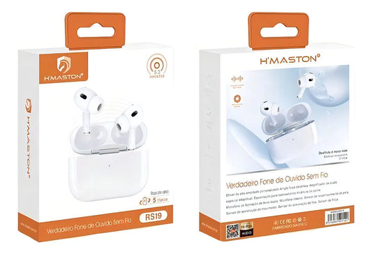 Fone de ouvido RS19 Hmaston
