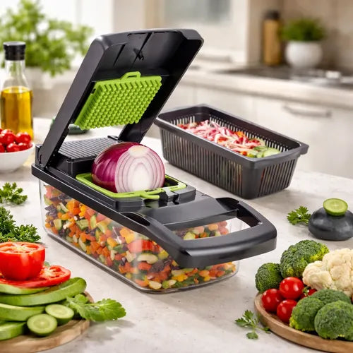 Cortador Ralador Legumes 16PCS