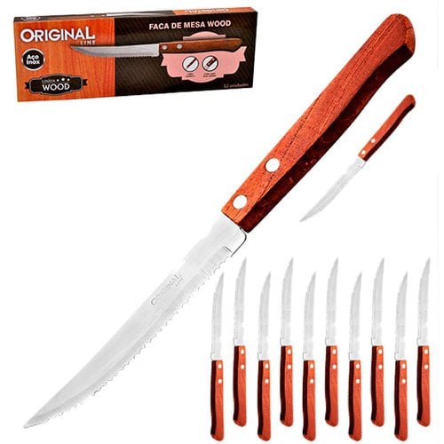 Faca Mesa Wood Original Line