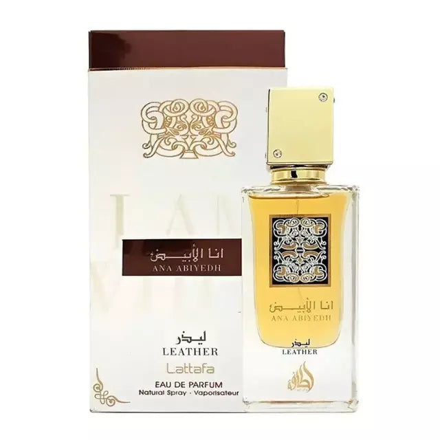 Ana Abiyedh Leather Lattafa 100ml - Unissex