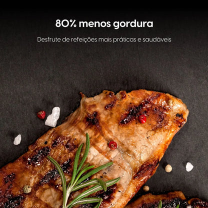 Fritadeira Air fryer Forno Style Oven Fry 10 Litros 220V 1.400W Grelha Removível com Painel Digital