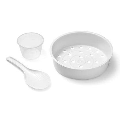 Panela Elétrica de Arroz Rizzo 5 Xícaras 400W 220V Preta com Acessórios