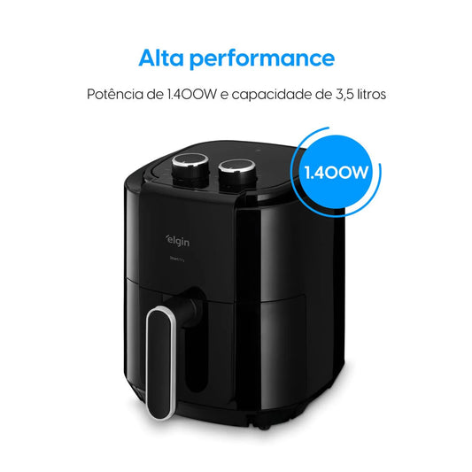 Fritadeira Air Fryer Elgin Start Fry - 3,5L Air Circuit 1.400W 220V