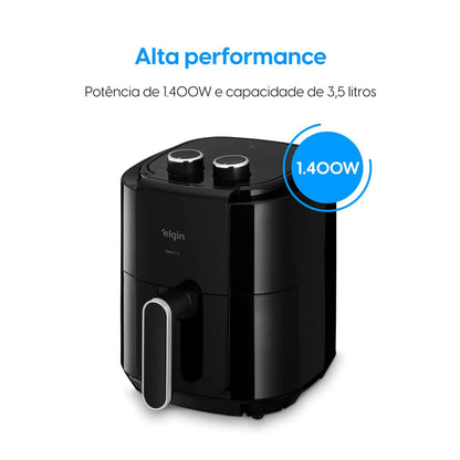 Fritadeira Air Fryer Elgin Start Fry - 3,5L Air Circuit 1.400W 220V