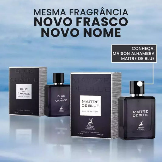 Maison Alhambra Maître de Blue Eau de Parfum - Perfume Masculino 100ml