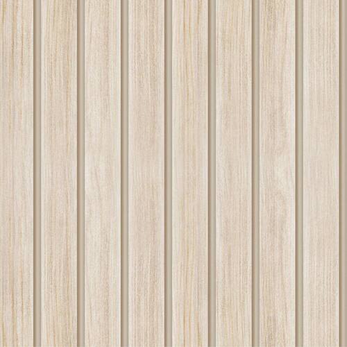 Papel de Parede vinil Madeira Ripada Clara 5MX45CM
