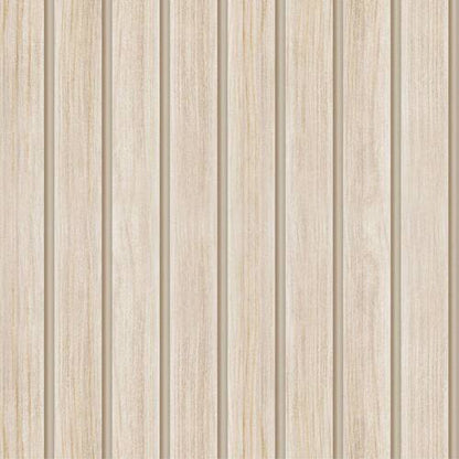 Papel de Parede vinil Madeira Ripada Clara 5MX45CM