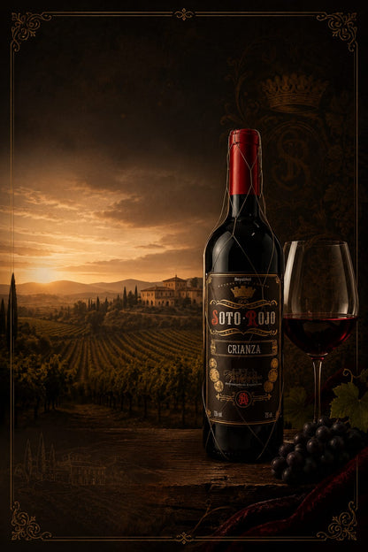 Vinho Crianza Soto Rojo Tempranillo 750ml