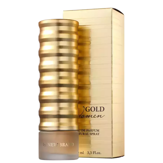Gold Women New Brand Eau de Parfum - Perfume Feminino 100ml New Brand