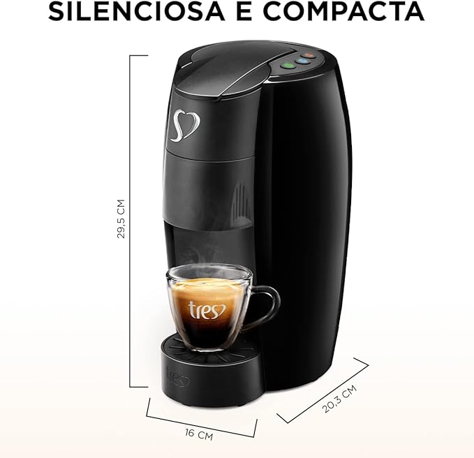 Cafeteira 3 Corações 220v Capsula