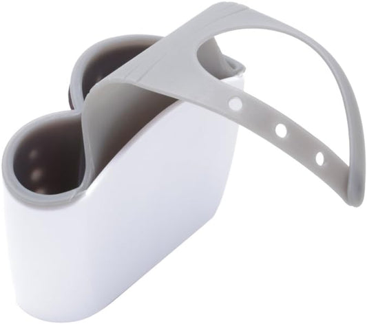 Suporte Multiuso P/banheiro De Plástico 15x18, 5cm Lyor Branco