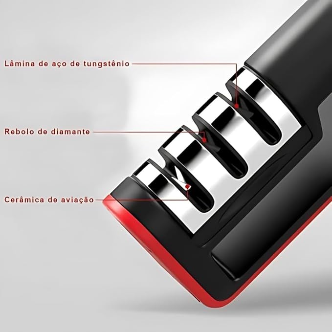Amolador De Faca De Metal 25591