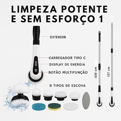 Esfregão Elétrico Multiuso: Oih-2900