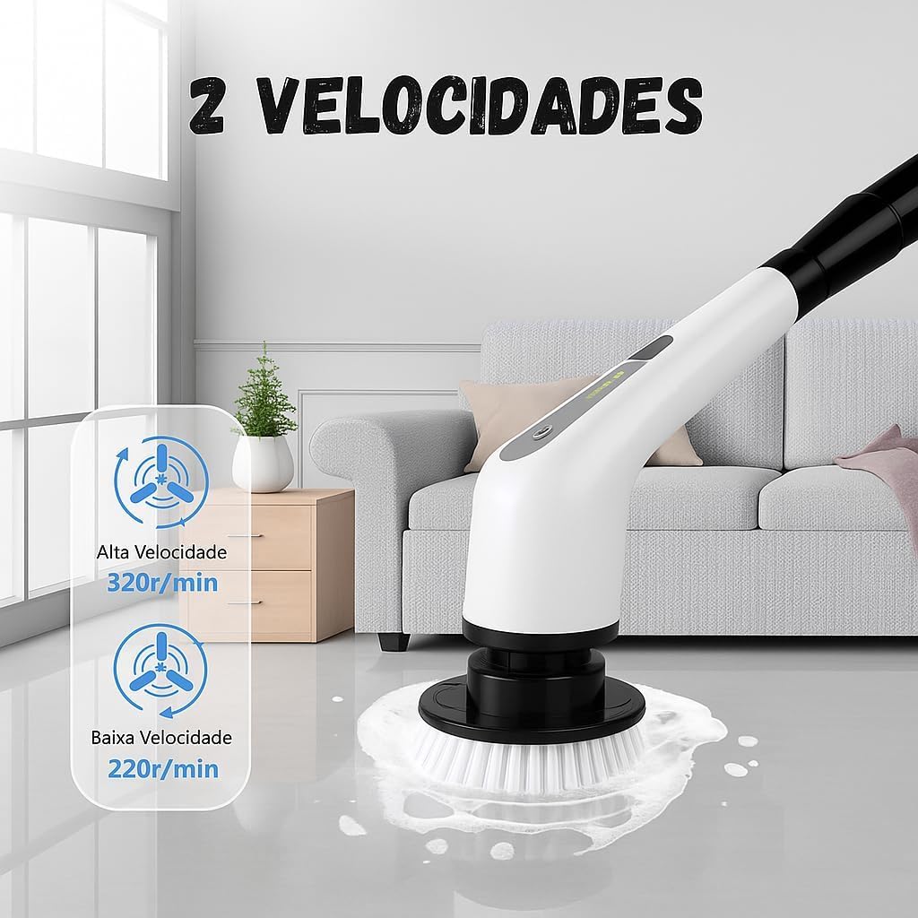 Esfregão Elétrico Multiuso: Oih-2900