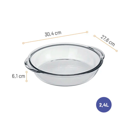 Assadeira Redonda Tradicional Sempre 2,4L