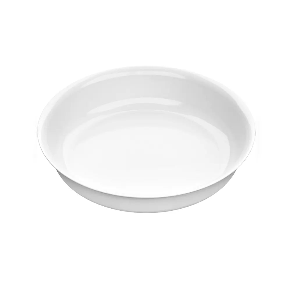 Assadeira Redonda Branca Marinex Opaline de 3L