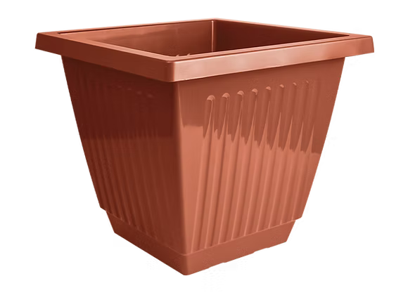 Vaso Quadrado Marrom nº 34 - 18,4L