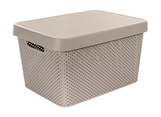 Caixa Organizadora Fendi com Tampa - 17L