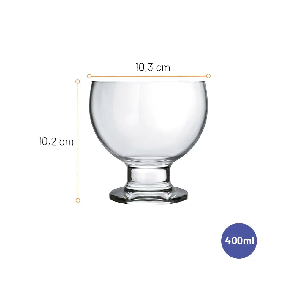 Taça de Sobremesa Paulista Nadir 400ml