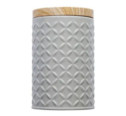 Lata organizadora cinza 11.8X7.5CM