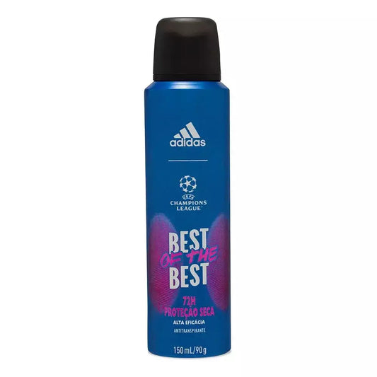 Desodorante Antitranspirante Adidas Masculino Champions League Best of the Best 72h Aerossol 150ml