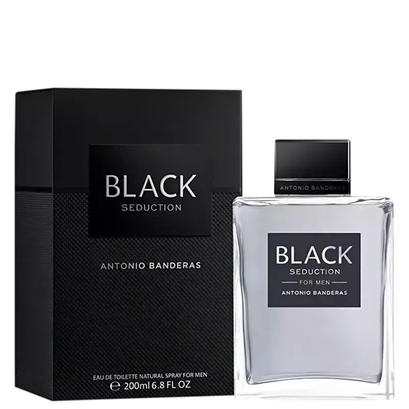 Seduction in Black Banderas Eau de Toilette - Perfume Masculino 200ml