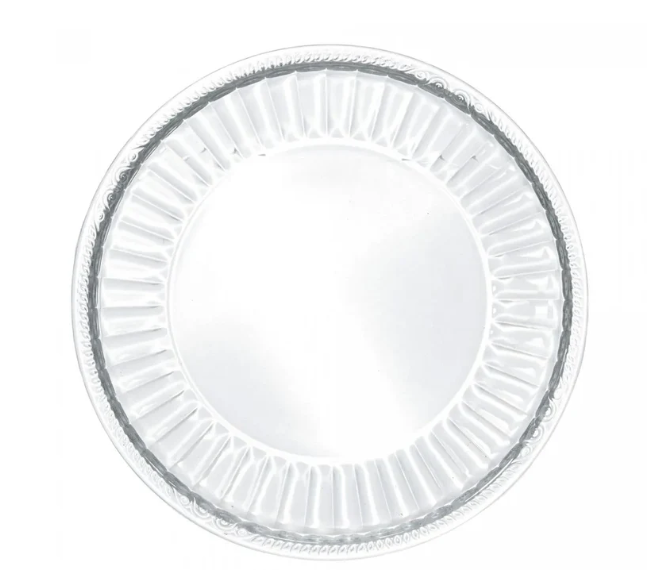 Prato Para Sobremesa de Cristal Ecologico Imperial 19,5CM
