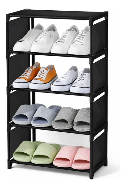 Sapateira Organizadora Em Metal 5 Prateleiras Para 8 Pares.