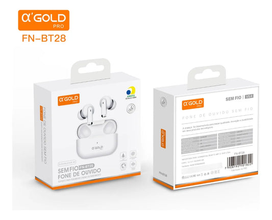 Fone de ouvido Agold Plus FN-BT28 mini