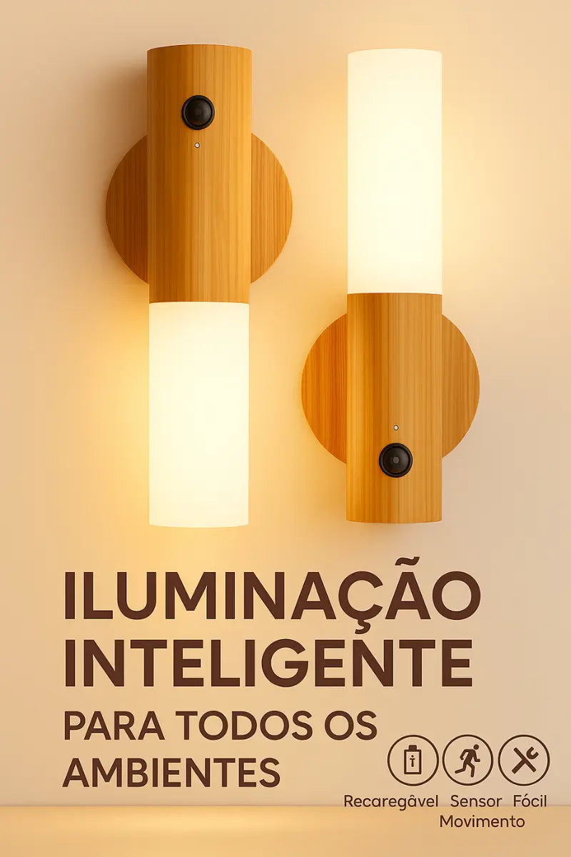 Luminaria Led de Cabeceira Regarregavel