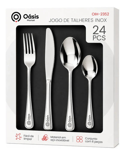 Conjunto De Talheres Inox: Oih-2352