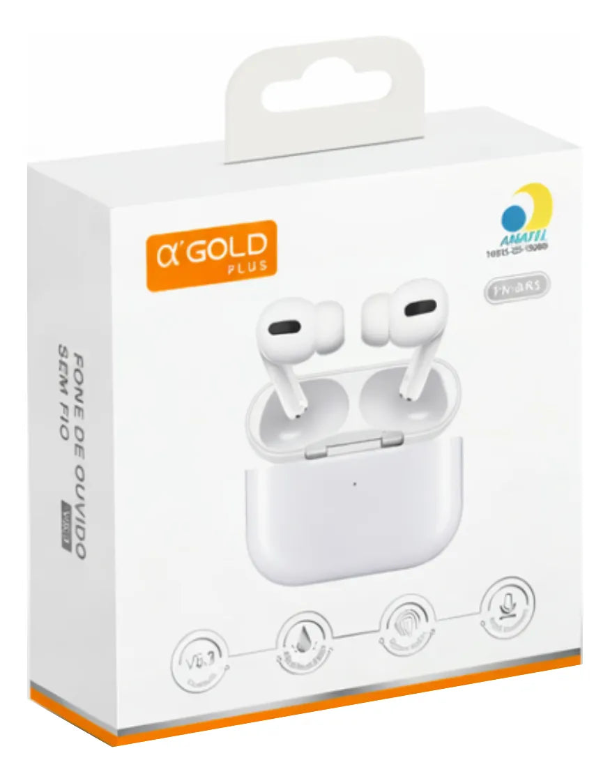 Fone de ouvido Agold Plus FN-BR3