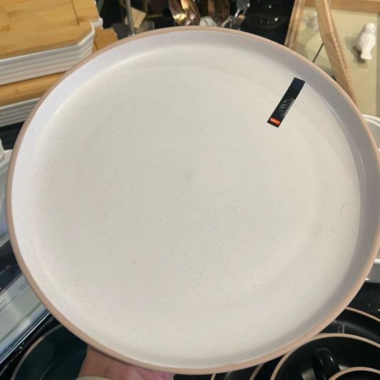 Prato Raso Ceramica Orion Branco 27CM