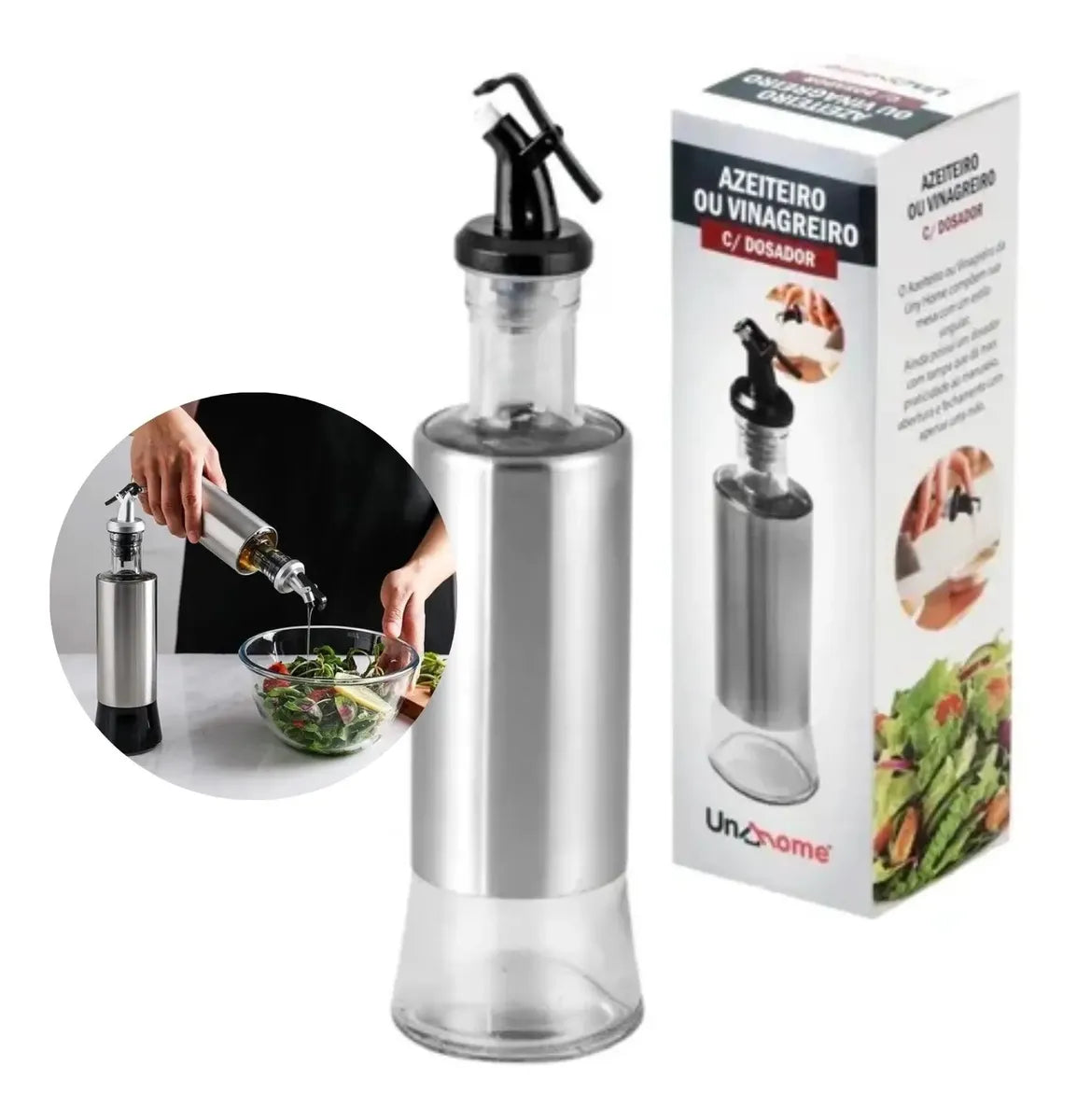 Porta Azeite/Vinagre Dosador 300ml