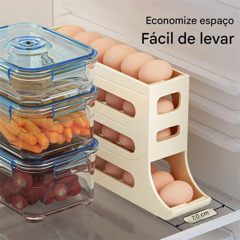 Suporte Porta Ovos Com 3 Camadas: Oih-4102