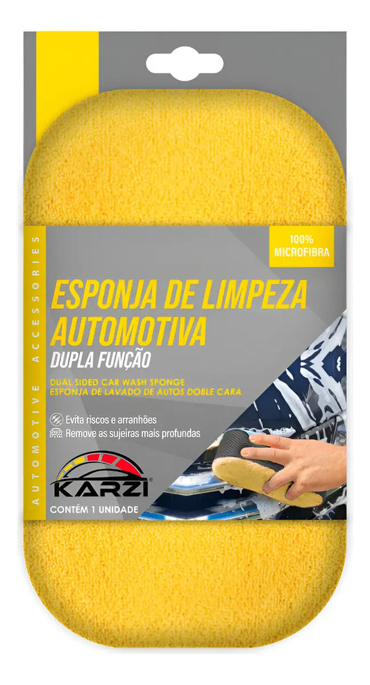 Esponja de Limpeza Automotiva