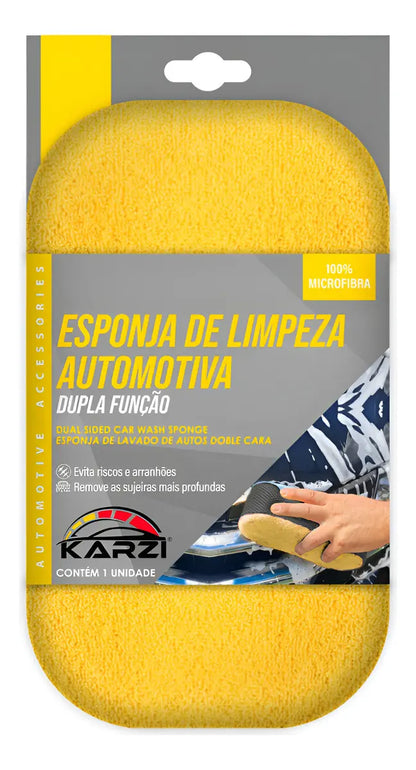 Esponja de Limpeza Automotiva