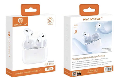 Fone de ouvido RS19 Hmaston