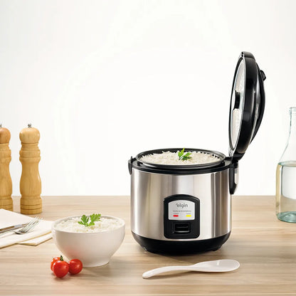 Panela De Arroz Elgin Par20 400w 5 Xicaras 1l 220v - Inox - 60hz
