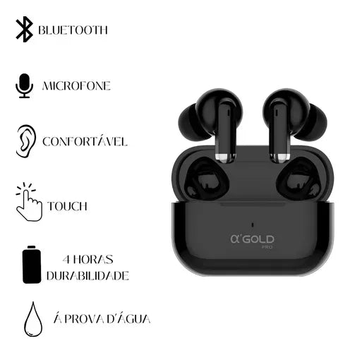 Fone de ouvido Agold Plus FN-BT28 mini