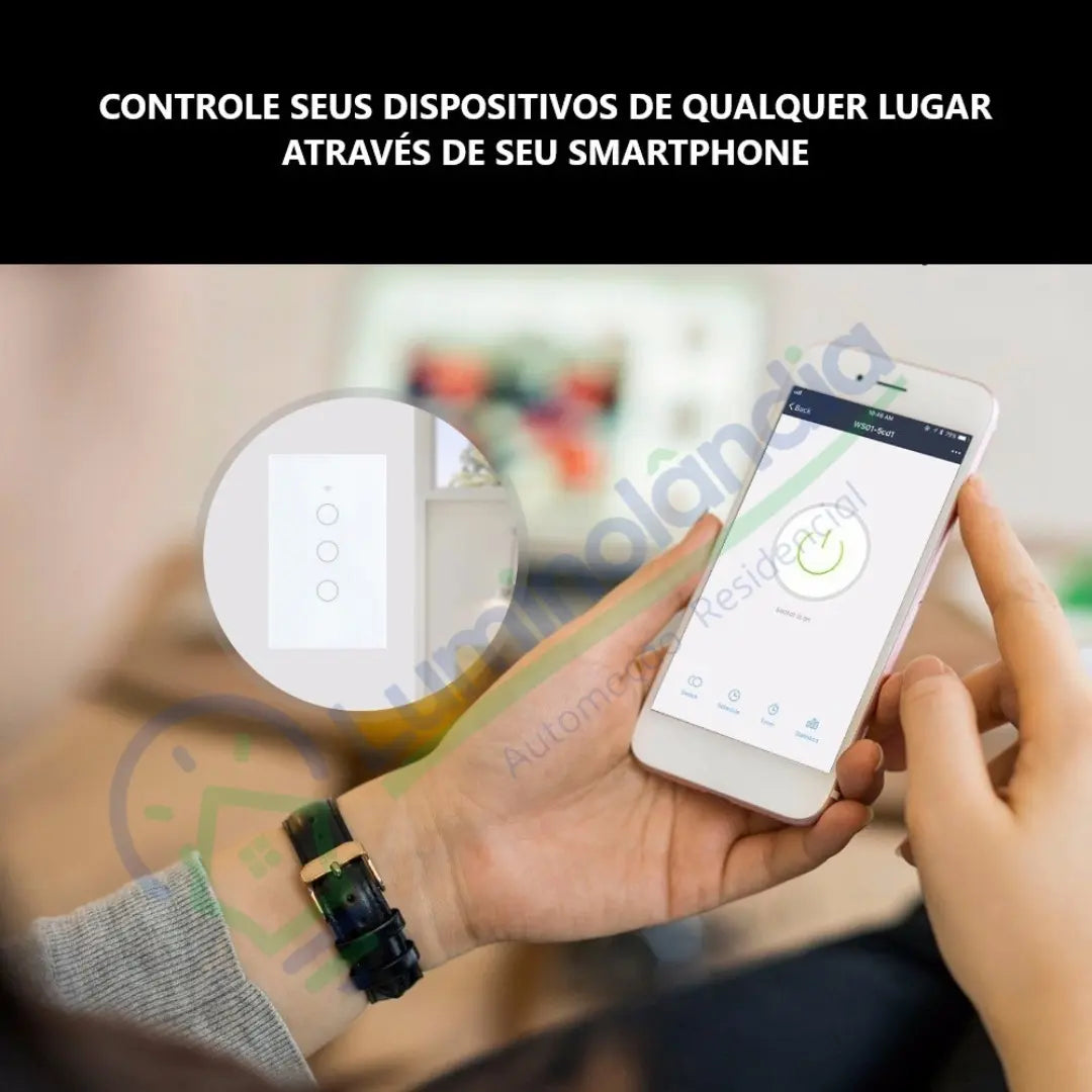 Touch Switch S-901-3 White 3 Gang