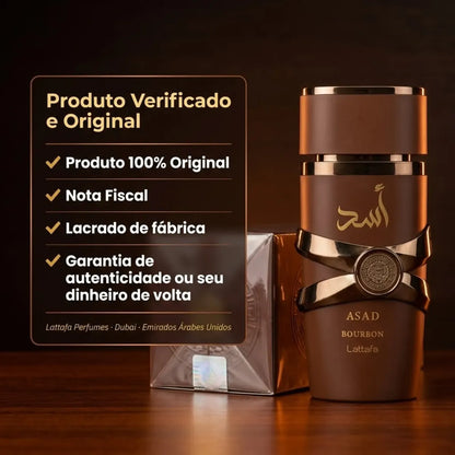 Asad Bourbon Lattafa Eau de Parfum 100ml