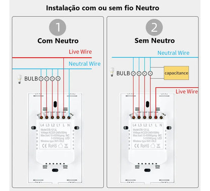 Interruptor Aitek Alpha-100-2 Novo