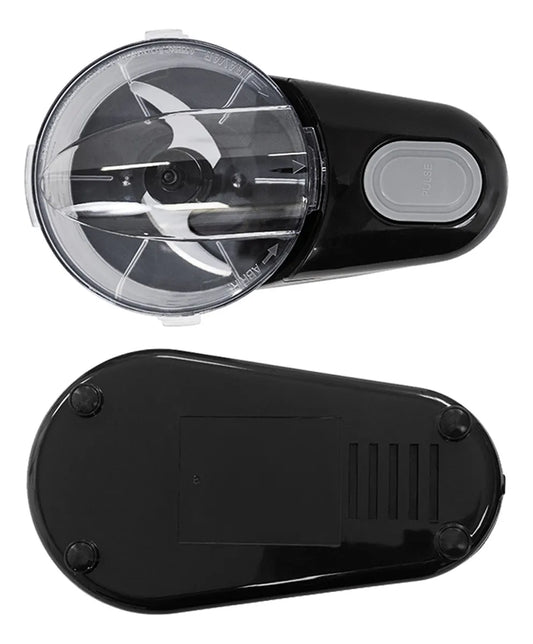 Mini Processador 5 Em 1 Elétrico 350 Ml 2 Lâminas 220v Preto