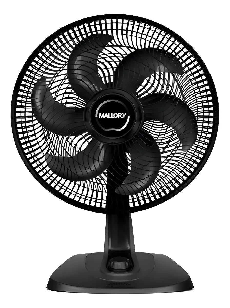 Ventilador Mallory Turbo Fresh 40cm 6 Pás 3 Velocidades 126w Diâmetro 40cm 220v