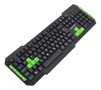 Tlecado Multimidia Gmaer Tlecas Verdes USB Multilaser