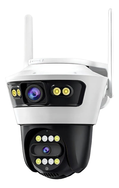 Câmera Jortan Speed Wifi Lente Dupla Durawell Jt-2024 Cor Branco