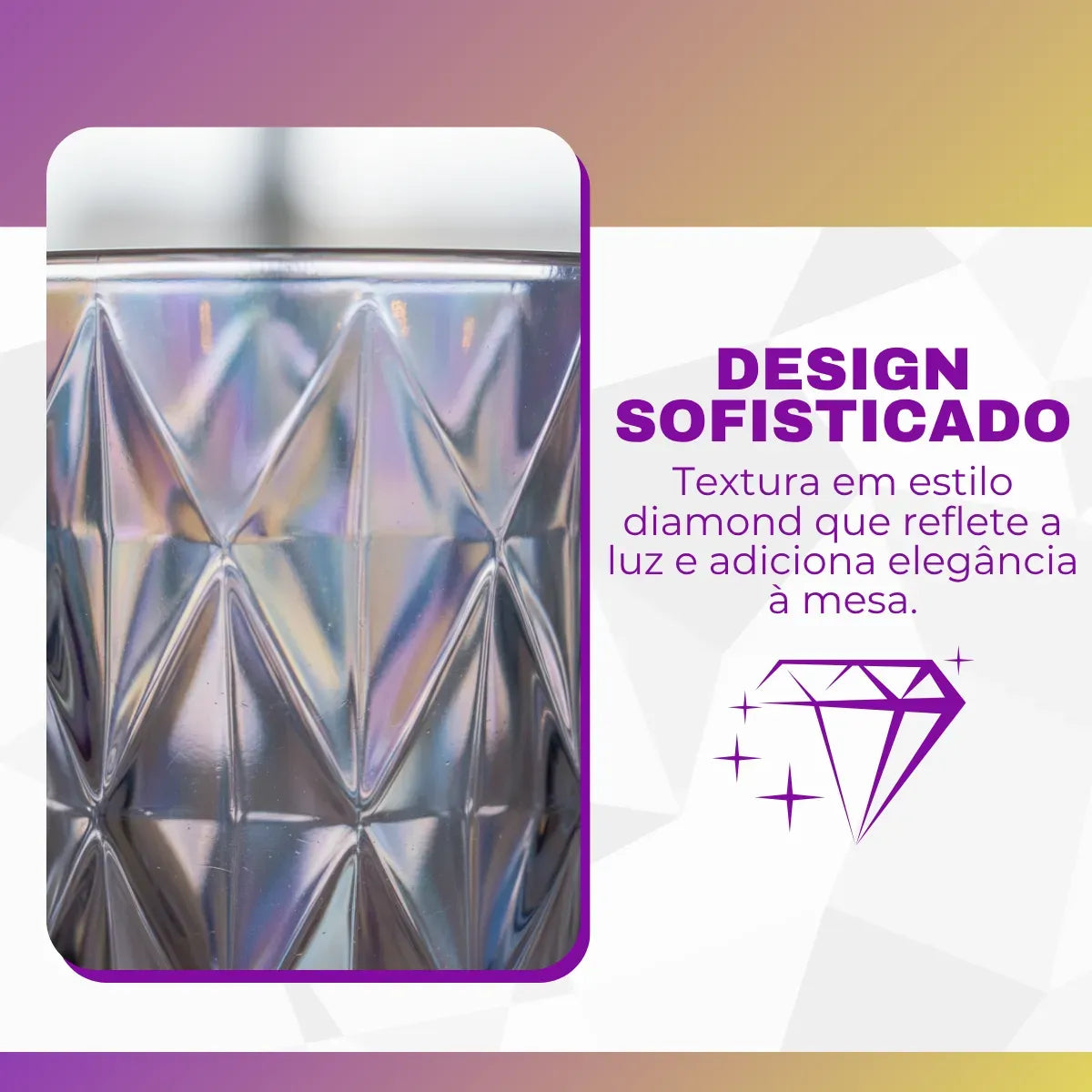 Conjunto Taças Florenza C/6 320ml Raibow